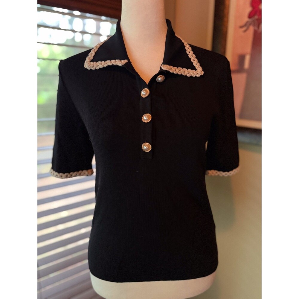 Alexia Admor Brianna Top Small Cottagecore Copcore Top